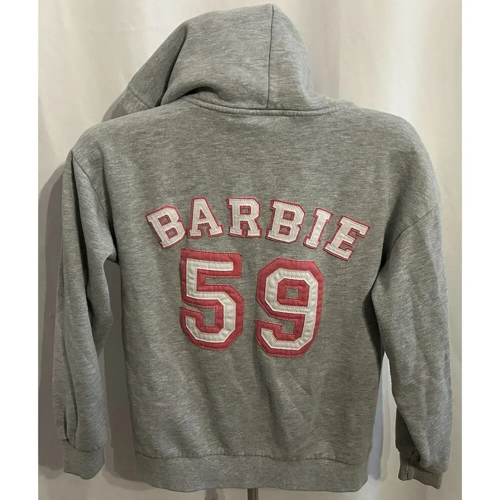 Forever 21 Barbie Full Zip Hoodie Women's size XS - Picture 2 of 3